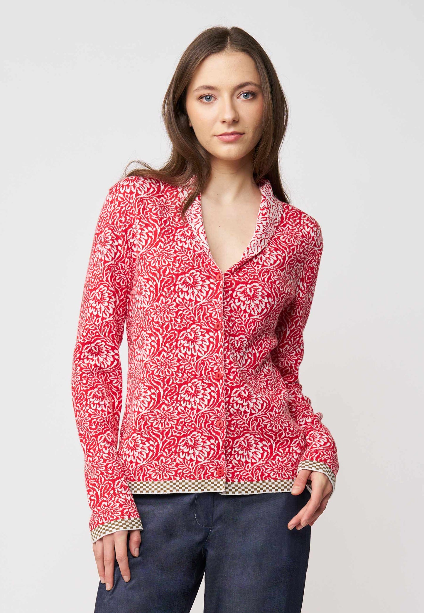 Strickjacke, Modell Jolie