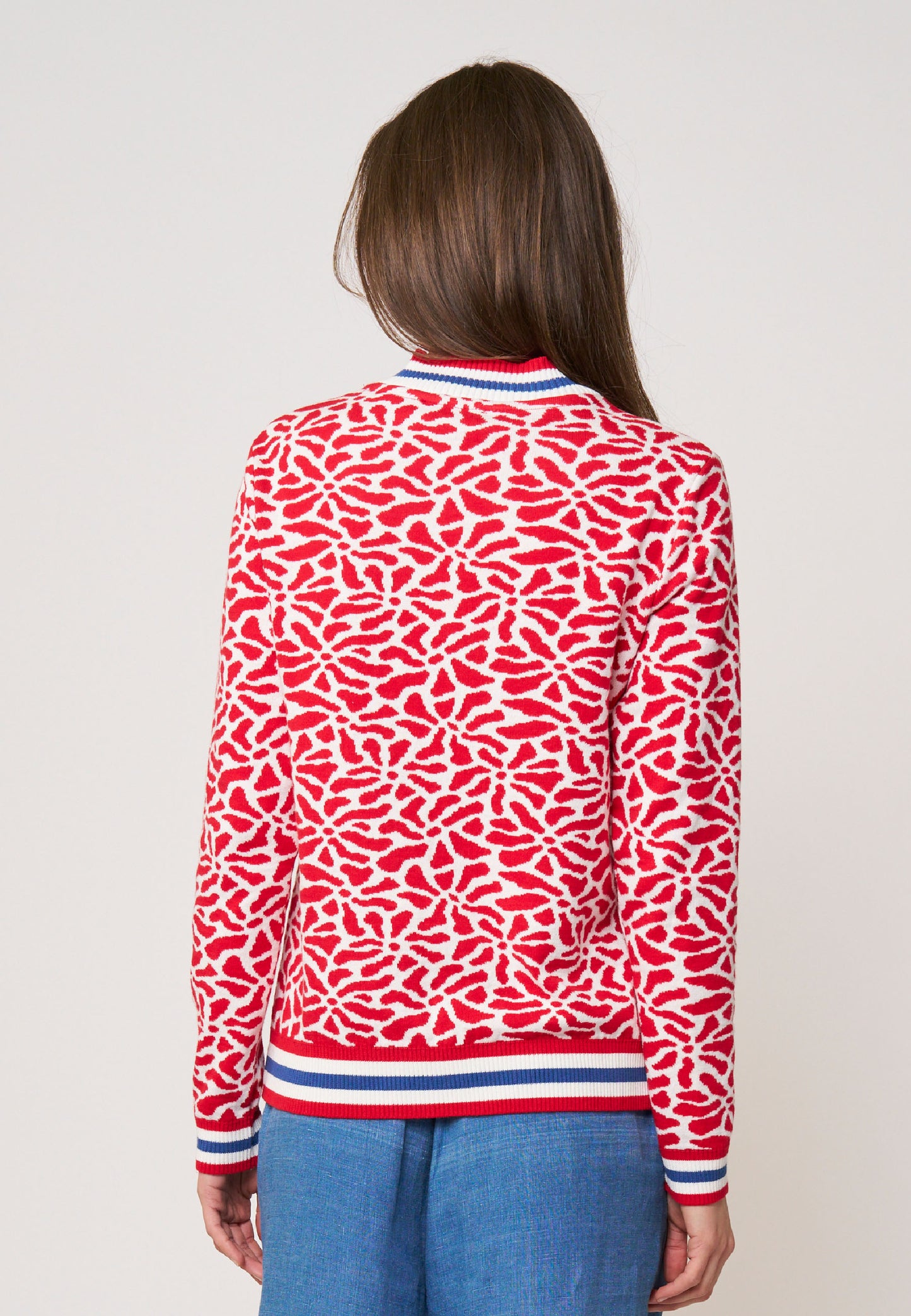 Strickjacke, Modell Alsora