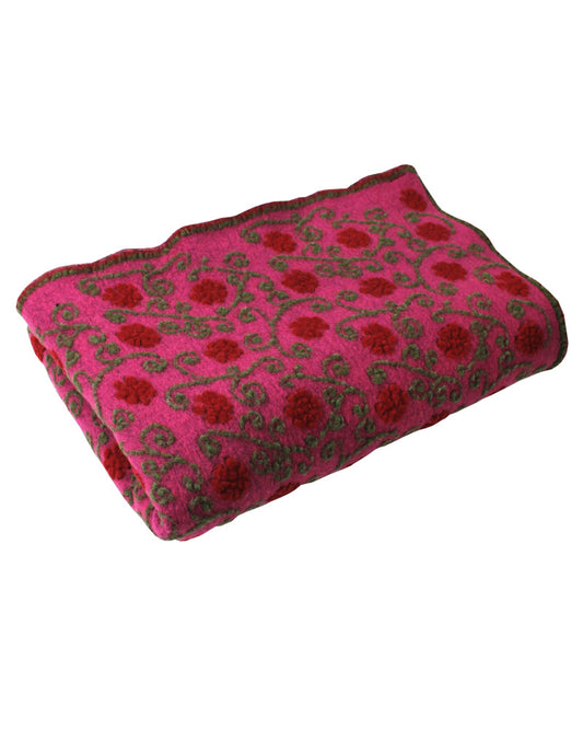 Decke, Modell Veronica , Veronica flamingo 200*150 , Decken , LANA Organic - Bio, Nachhaltig & Fair seit 1987